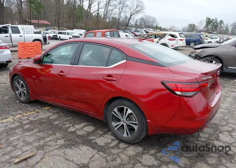 2021 Nissan Sentra Sv Xtronic Cvt from USA, damaged, VIN 3N1AB8CV8MY212681